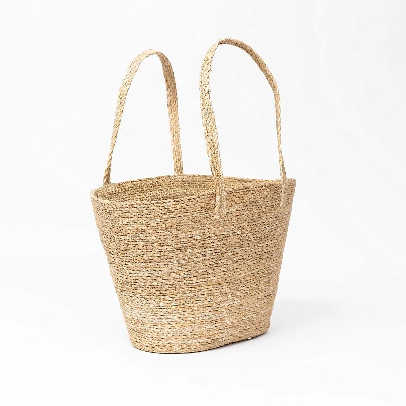 Amalfi - Woven Seagrass Tote Bag | Wicka