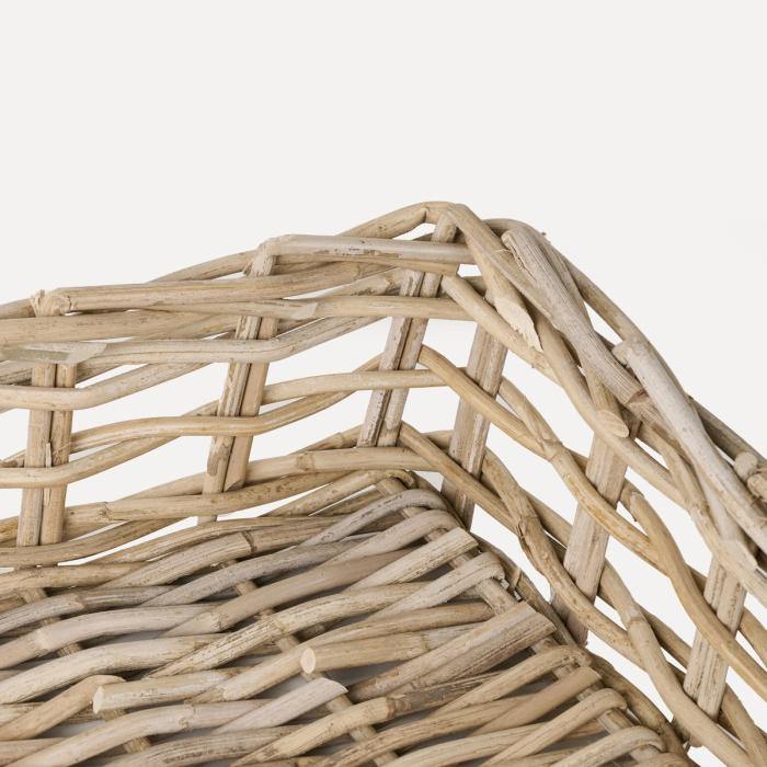 Material Matters - Cellini is made from Kubu rattan, a sustainable species of cane that grows abundantly and wild in many areas of South East Asia. After harvesting, it is sun dried and then soaked in a natural water bath, which makes it pliable for weaving and produces the distinctive, warm colour.