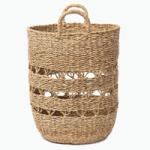 Liberty - Open Weave Round Seagrass Basket | Wicka