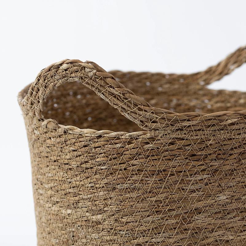 Bromley - Woven Tapered Seagrass Basket | Wicka