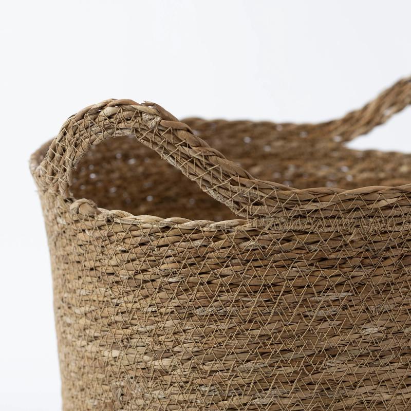Bromley | Woven Tapered Seagrass Basket 