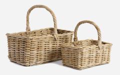 Harrington Wicker Cane Carry Basket