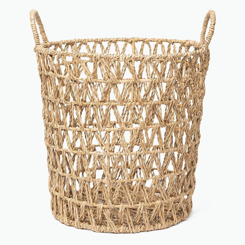 Woodstock - Round Seagrass Tapered Basket | Wicka