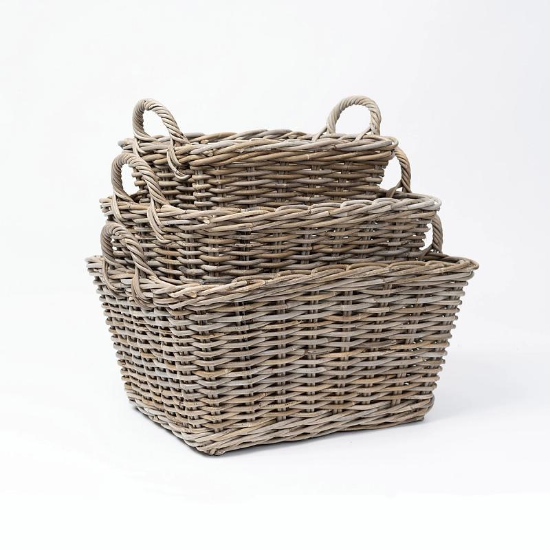 Columbia - Tapered Rectangular Kubu Basket | Wicka