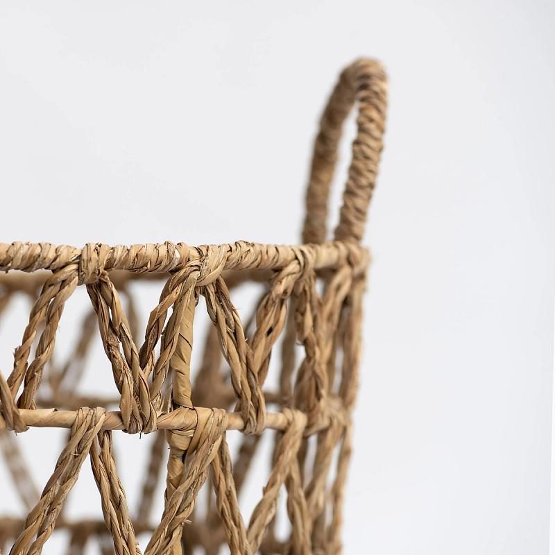 Woodstock - Round Seagrass Tapered Basket | Wicka