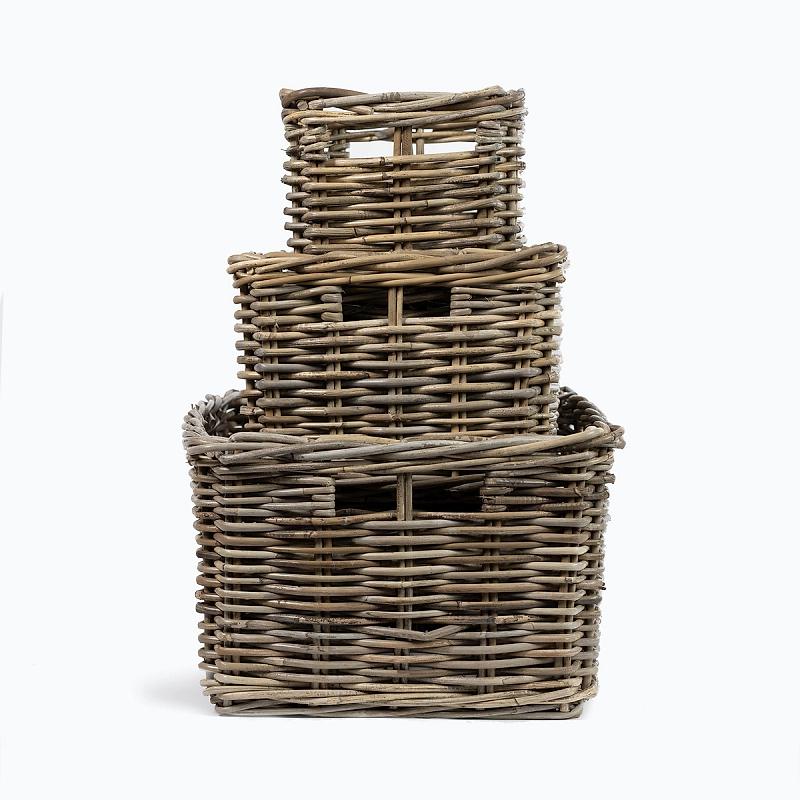 Andover - Rectangular Kubu Utility Basket 