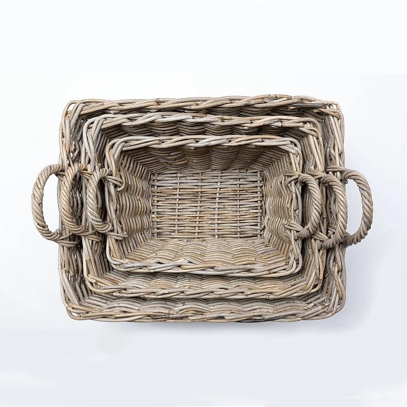 Columbia - Tapered Rectangular Kubu Basket | Wicka