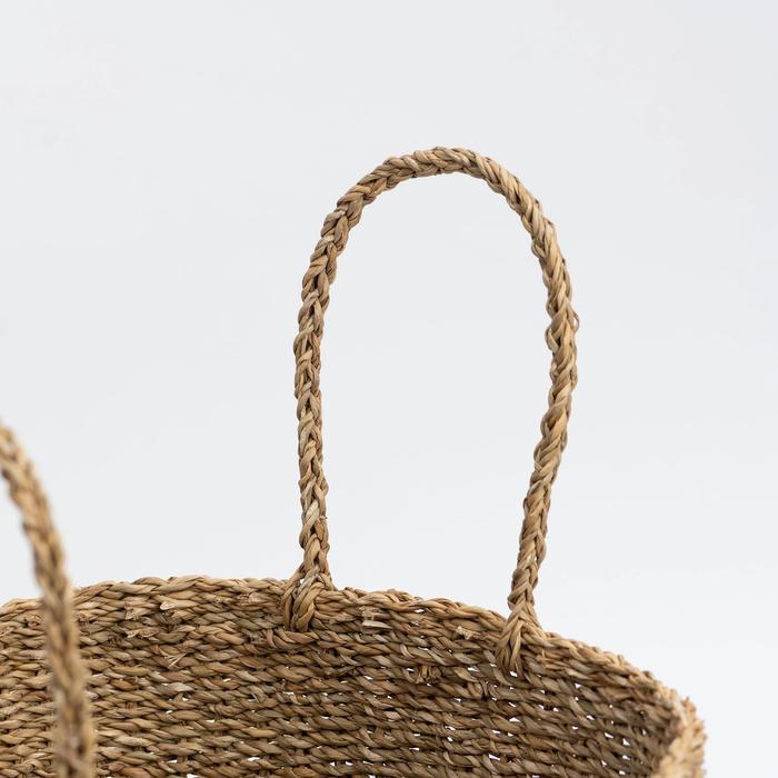 Material Matters - Capri is made from seagrass, a fast growing flowering plant that grows abundantly in shallow, saltwater marshes around the world. Biodegradable and sustainable, seagrass makes for an ideal environmental friendly product to dry, twist and weave.