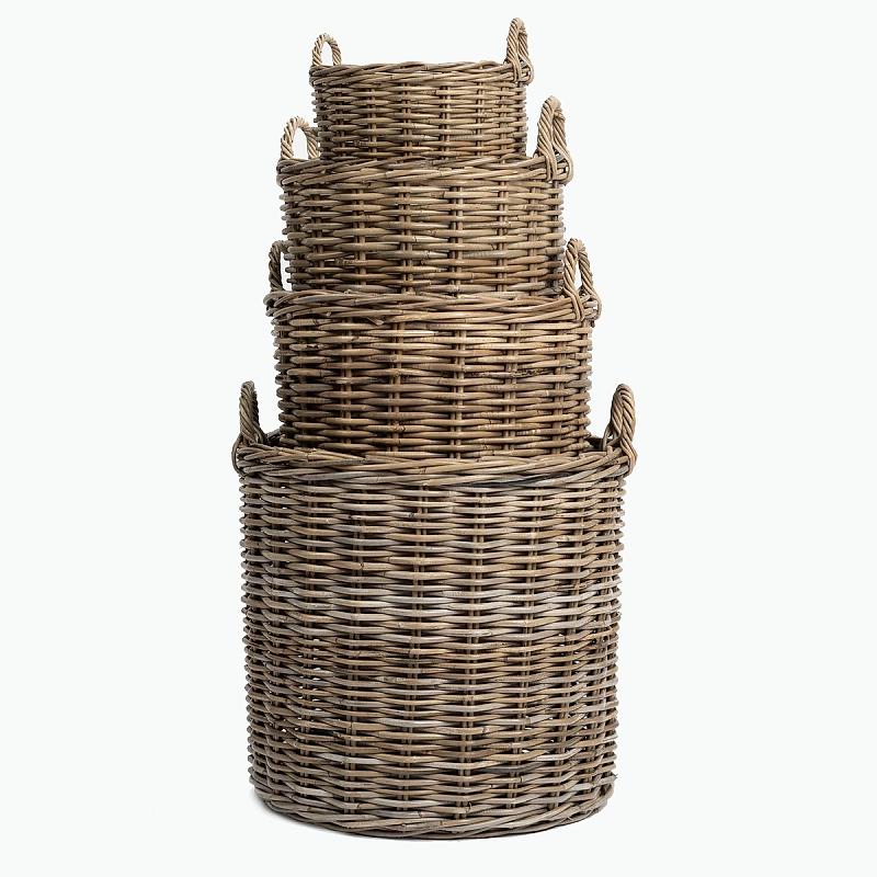 Helmsley - Round Kubu Basket | Wicka