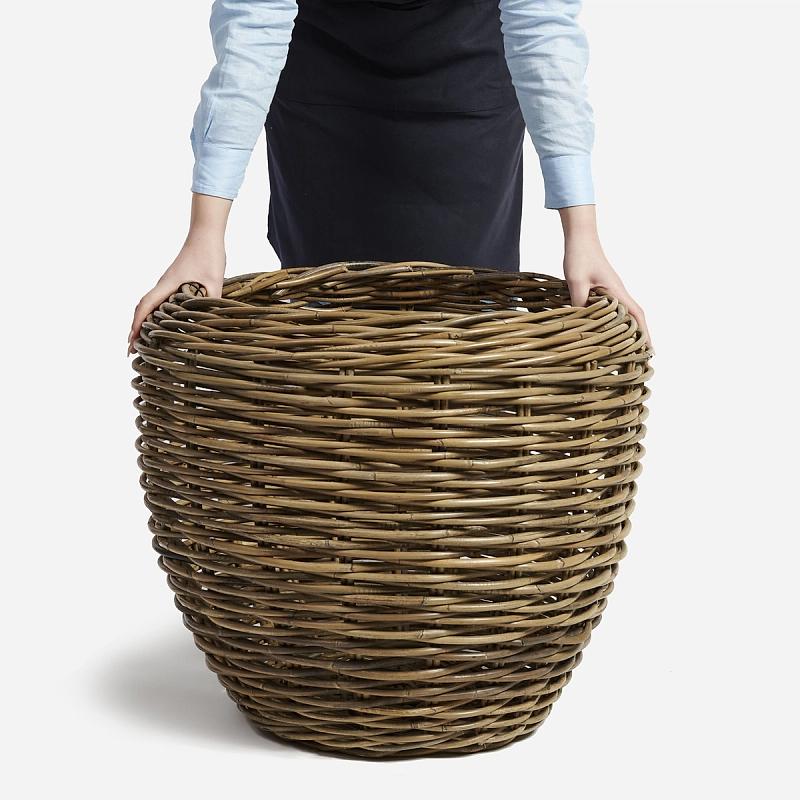 Bacaro - Elliptical Kubu Basket | Wicka