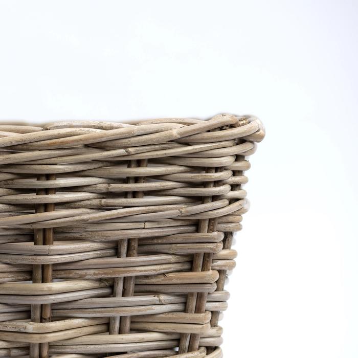 Material Matters - Milford is made from Kubu rattan, a sustainable species of cane that grows abundantly and wild in many areas of South East Asia. After harvesting, it is sun dried and then soaked in a natural water bath, which makes it pliable for weaving and produces the distinctive, warm colour.