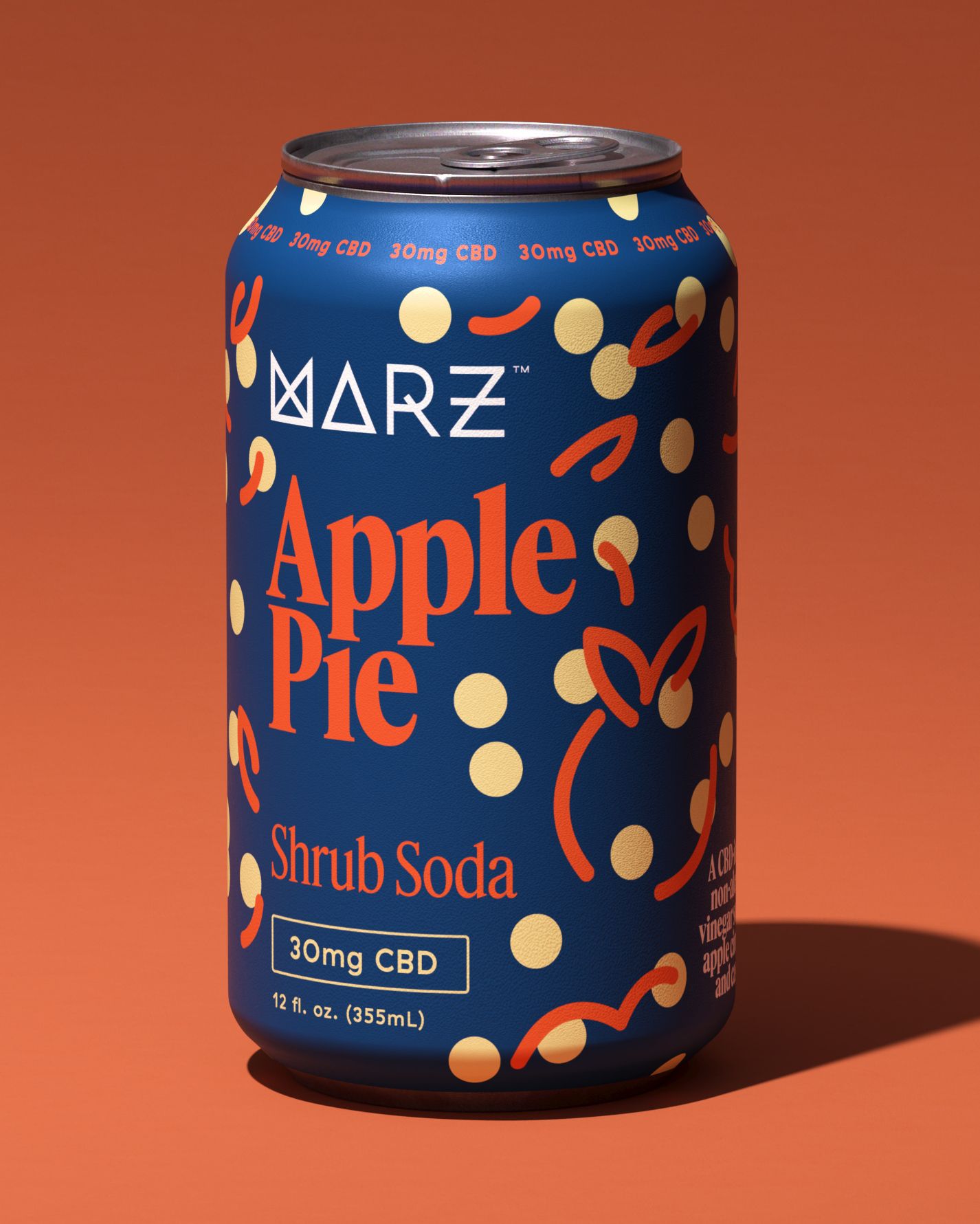 Apple Pie Shrub Soda