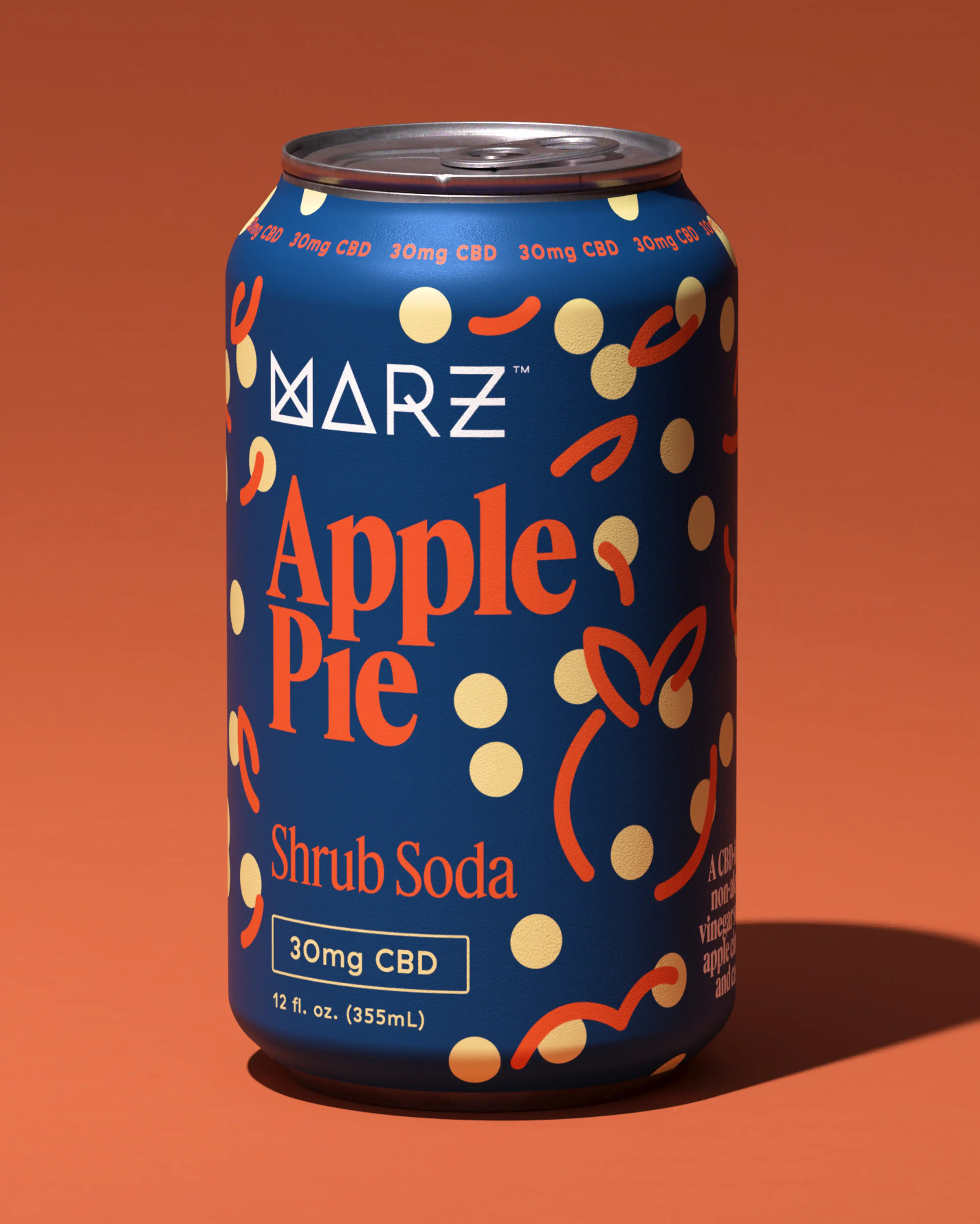 Apple Pie Shrub Soda