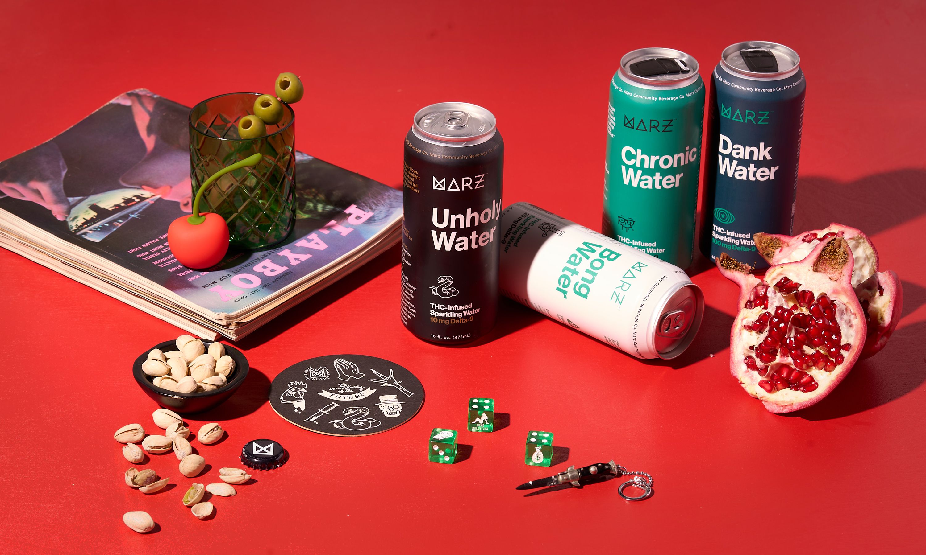 It’s a Marz,
Marz world The focus of the entire Marz universe is one thing: community. That’s what actually feels good. A Marz beverage makes it even better. Sipped alone on its own or incorporated as a mixed beverage these beverages are designed for a palate that enjoys a little adventure and wants to experience something truly unique, for good vibes, focus, and chill. 