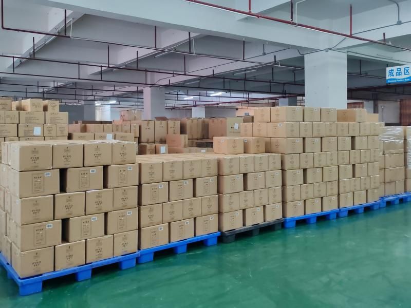 Finished goods warehouse at the MW Candle plant