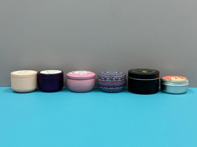 Tin and travel candles