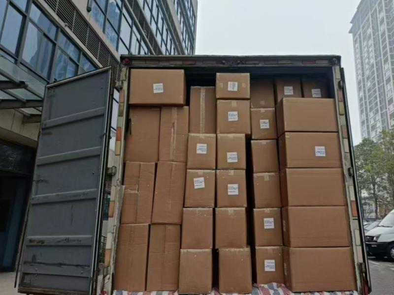 Loading a container for export shipment