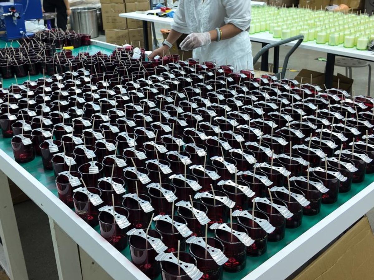 A small trial batch on the flexible line