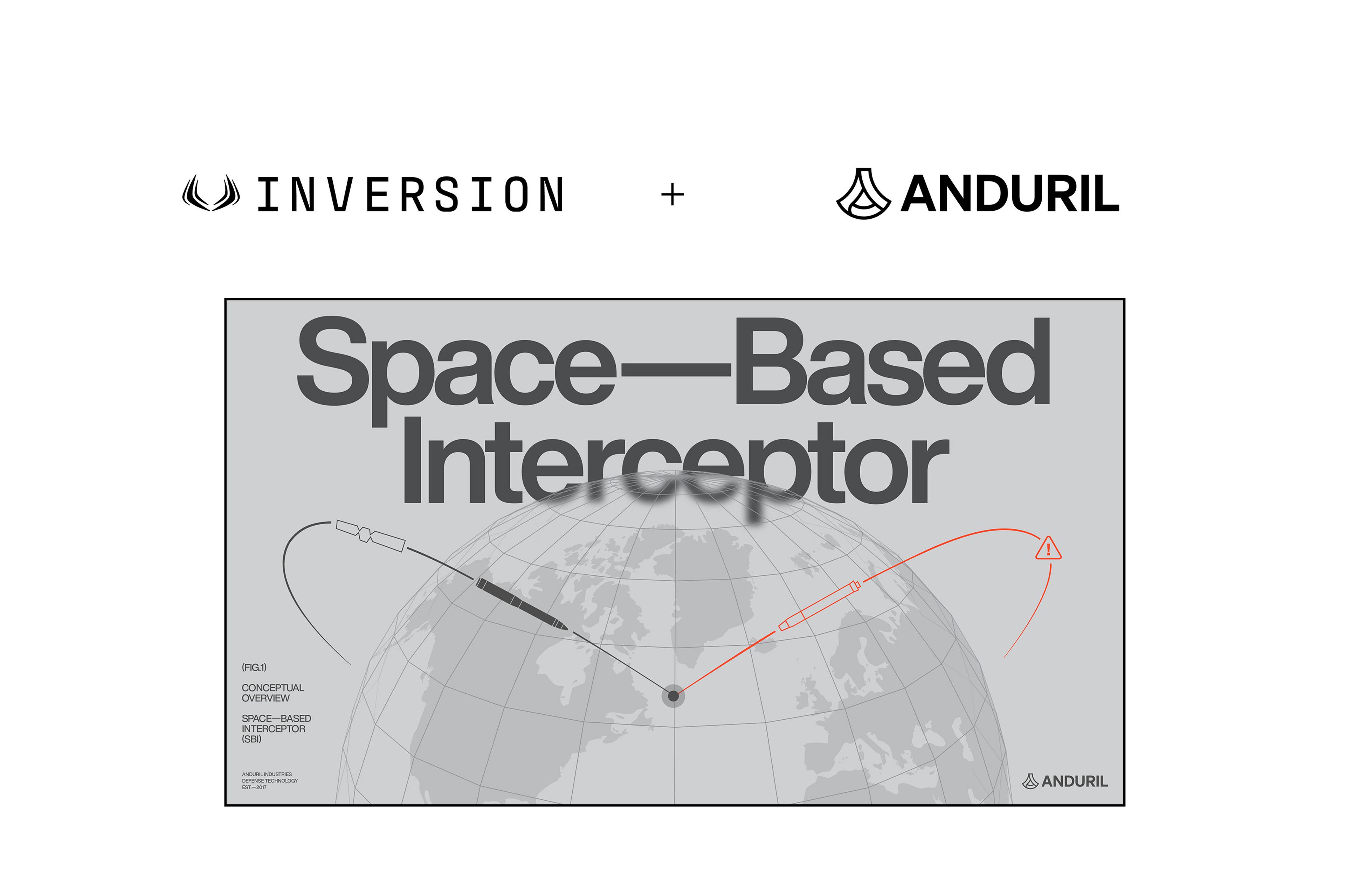 Inversion Partners with Anduril to Work on Space-Based Interceptors for Golden Dome