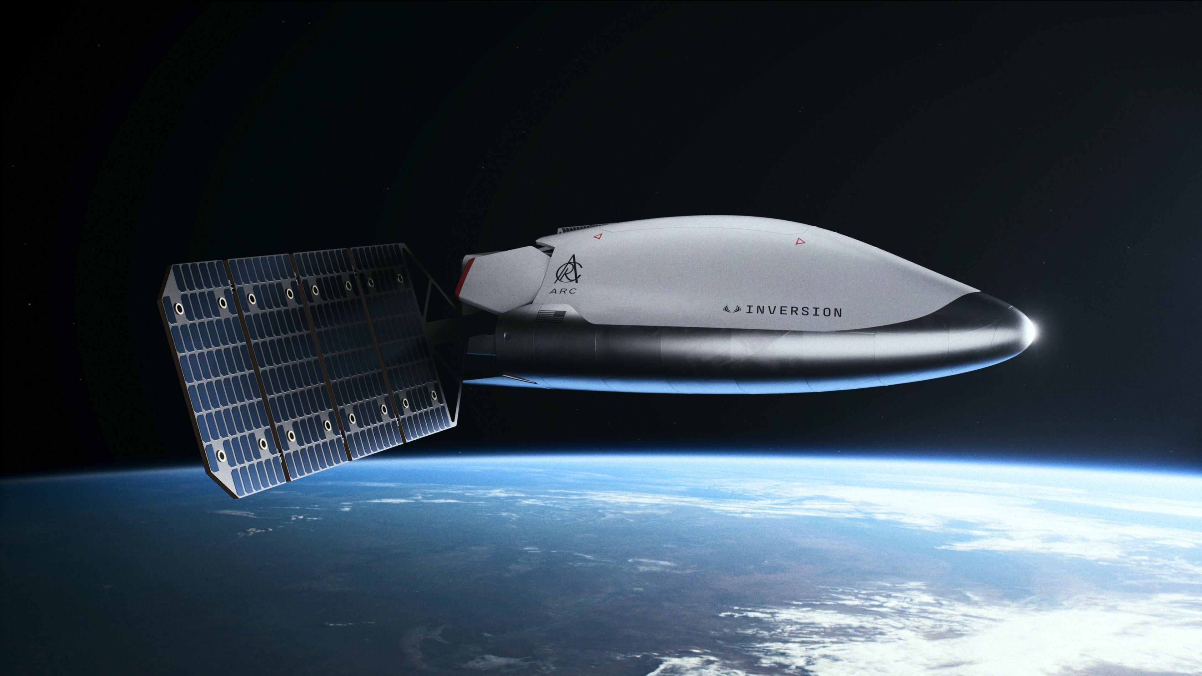 Inversion Unveils Arc – Its Flagship Space-Based Delivery Vehicle