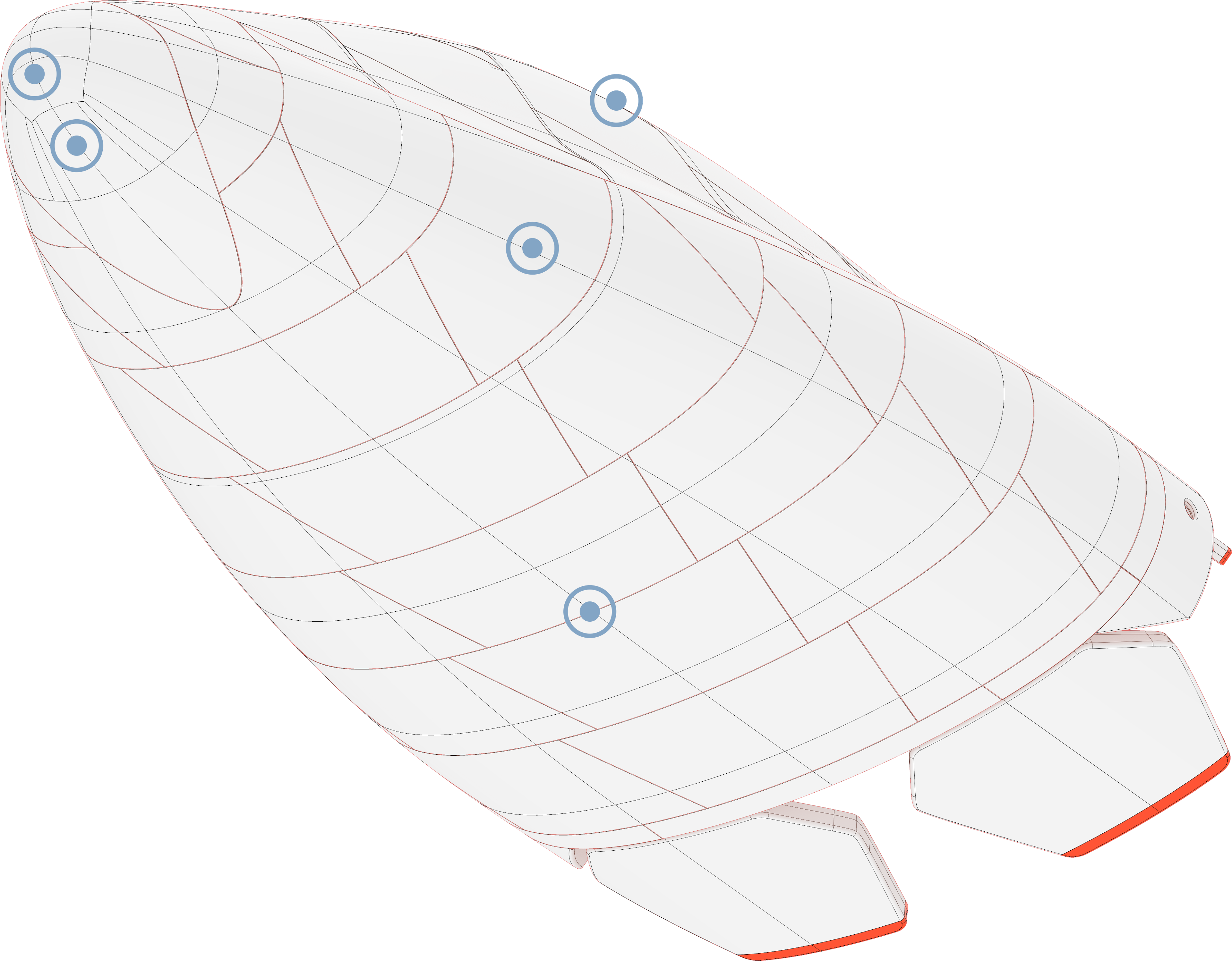 Removable payload bays with standardized mounting