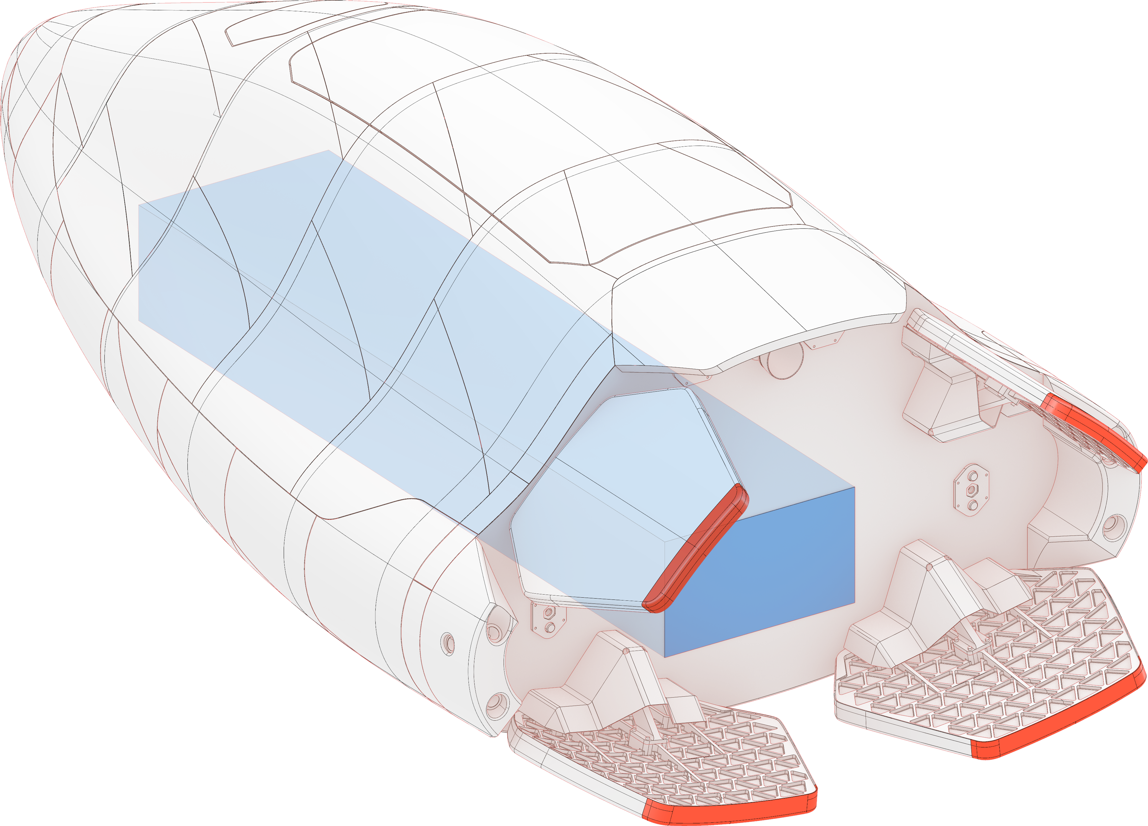 Removable payload bays with standardized mounting