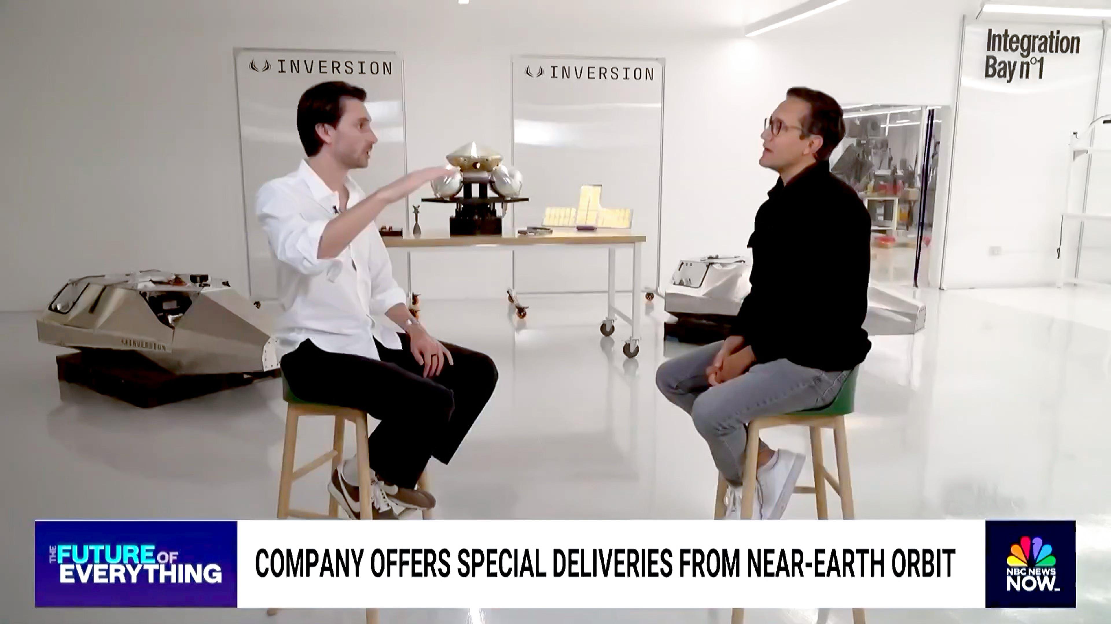 Inversion Space is testing orbital cargo for faster global deliveries
