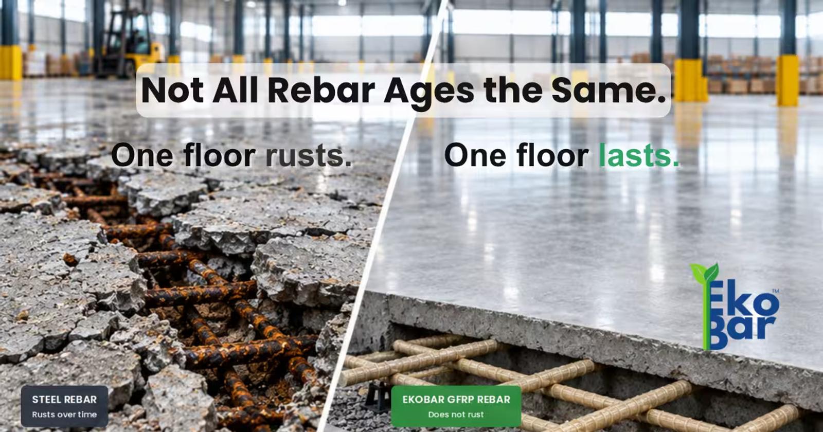 Why Choose GFRP Rebar for Industrial Flooring?