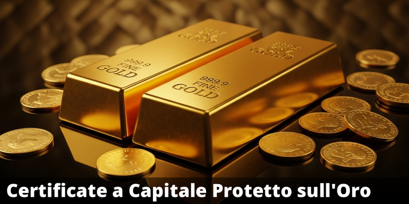 Possibile premio fino al 50% con il Certificate a Capitale Protetto sull'Oro in dollari