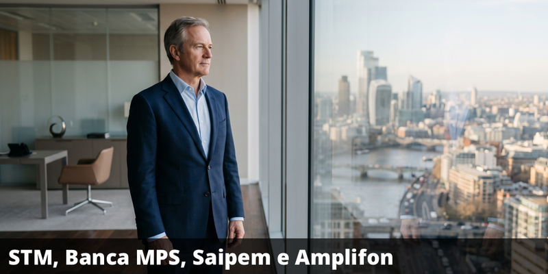 Possibile Maxipremio del 30% e premi trimestrali dell'1% (4% annuo) con il certificate su STMicroelectronics, Banca MPS, Saipem e Amplifon