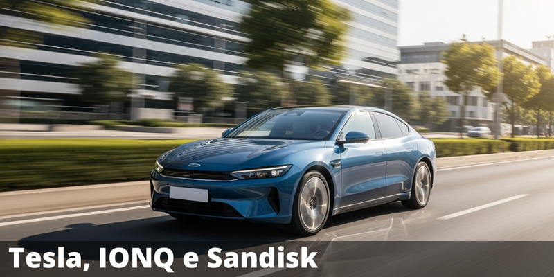 Possibile premio del 34,92% annuo con il certificate su Tesla, IONQ e Sandisk