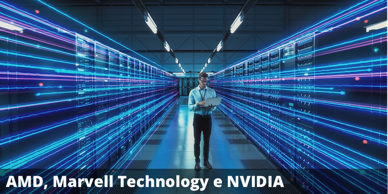 Possibile premio del 14,40% annuo con il certificate su AMD, Marvell Technology e NVIDIA