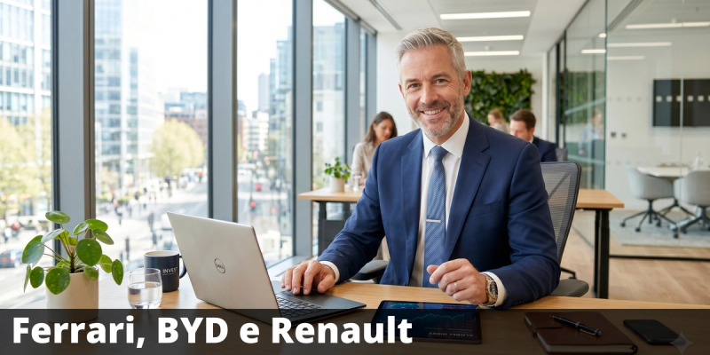 Possibile premio del 15,36% annuo con il certificate su Ferrari, Byd e Renault