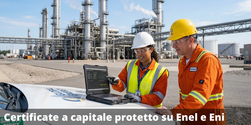 Il certificate a capitale protetto su Enel e Eni