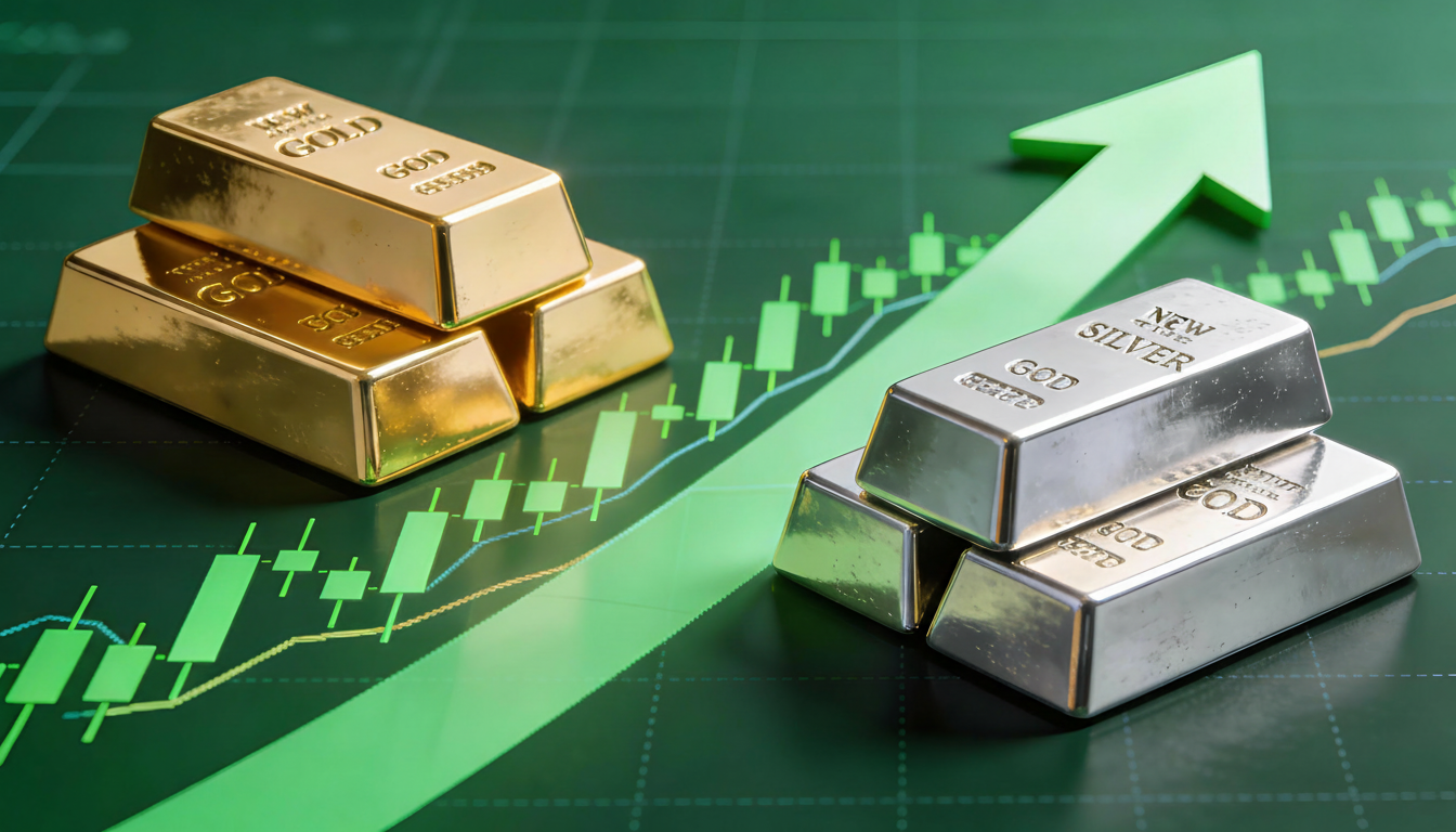 Oro e argento a nuovi massimi storici