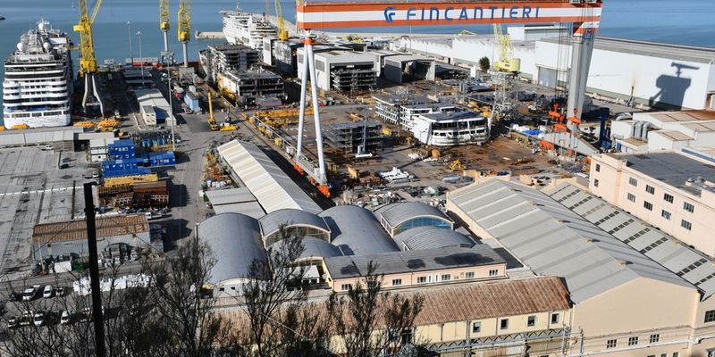 Fincantieri, boom di ordini e ricavi in crescita