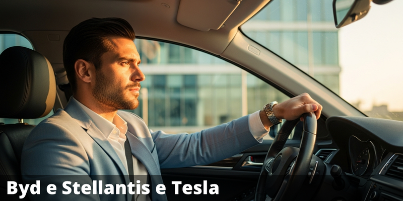 Possibile premio del 20,04% annuo con il certificate su Byd, Stellantis e Tesla