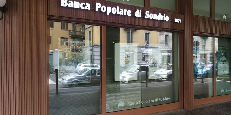 Banca Popolare di Sondrio in rally con ipotesi risiko bancario
