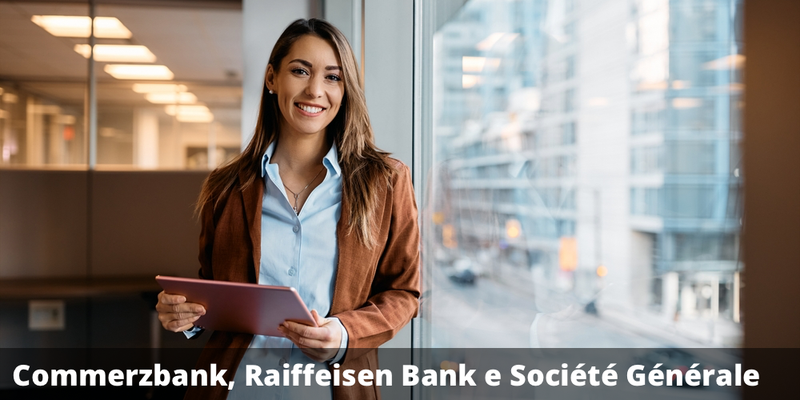 Possibile premio del 16% annuo con il certificate su Commerzbank, Raiffeisen Bank e Société Générale 