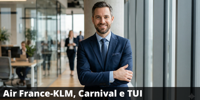 Possibile premio del 16,70% annuo con il certificate su Air France-KLM, Carnival e Tui