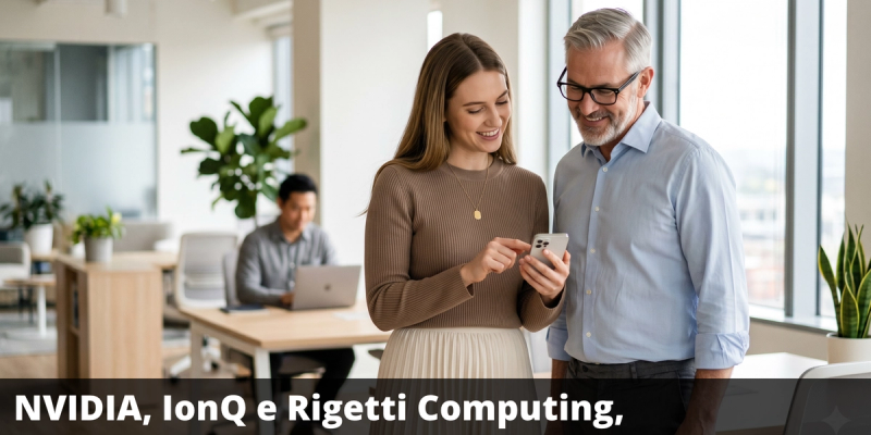 Possibile premio del 21,60% annuo con il certificate su  NVIDIA, IonQ e Rigetti Computing, Airbag al 50% e barriera al 50%