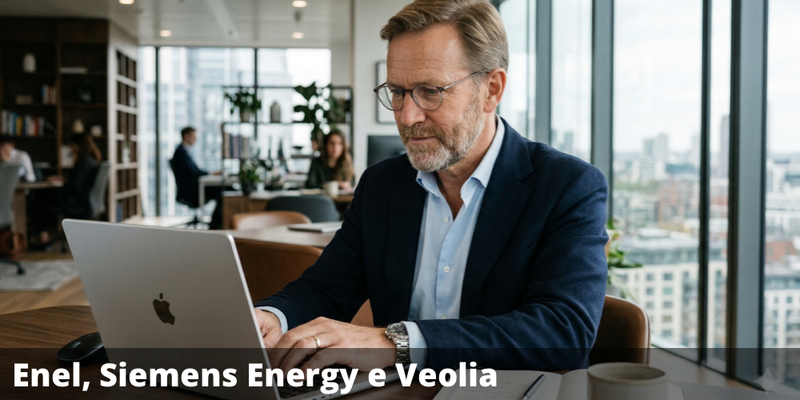 Premi del 9% annuo se i sottostanti del certificate, Enel, Siemens Energy e Veolia, a scadenza non saranno crollati del 99%