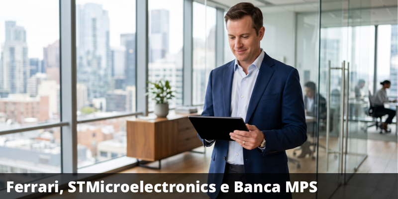 Possibile premio del 18% annuo con il certificate su Ferrari, STMicroelectronics e Banca MPS