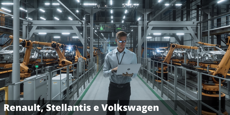 Possibile premio del 14,20% annuo con il certificate su Renault, Stellantis e Volkswagen 