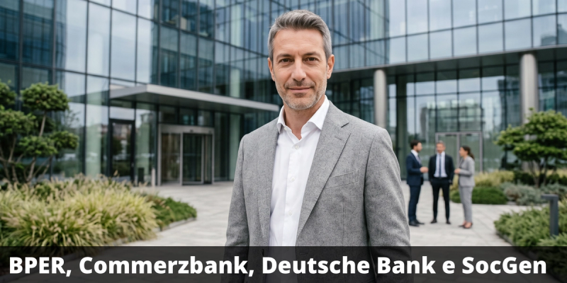 Possibile premio del 20,04% annuo con il certificate su BPER Banca, Commerzbank, Deutsche Bank e Société Générale