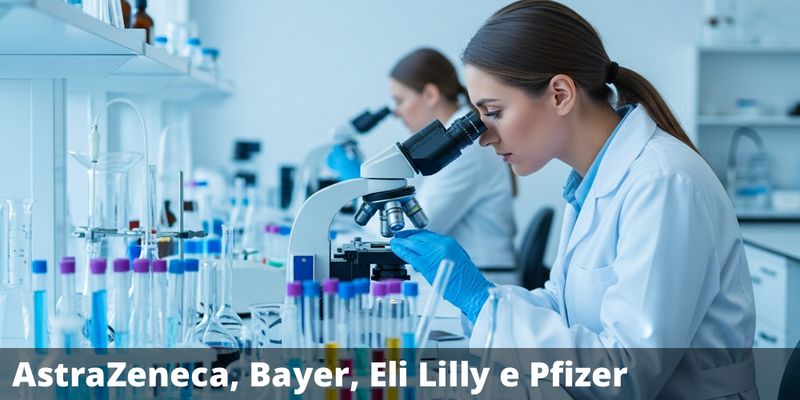 Possibile premio fino al 12,30% annuo con il certificate su AstraZeneca, Bayer, Eli Lilly e Pfizer