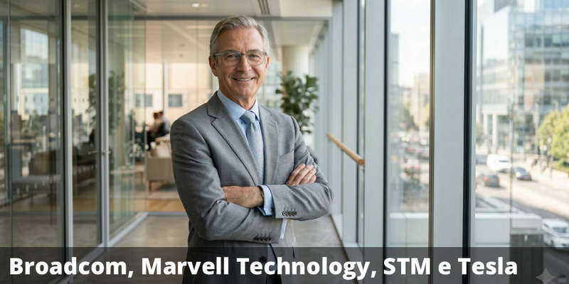 Premi del 18,24% annuo se i sottostanti del certificate, Broadcom, Marvell, STM e Tesla, a scadenza non saranno crollati del 99%