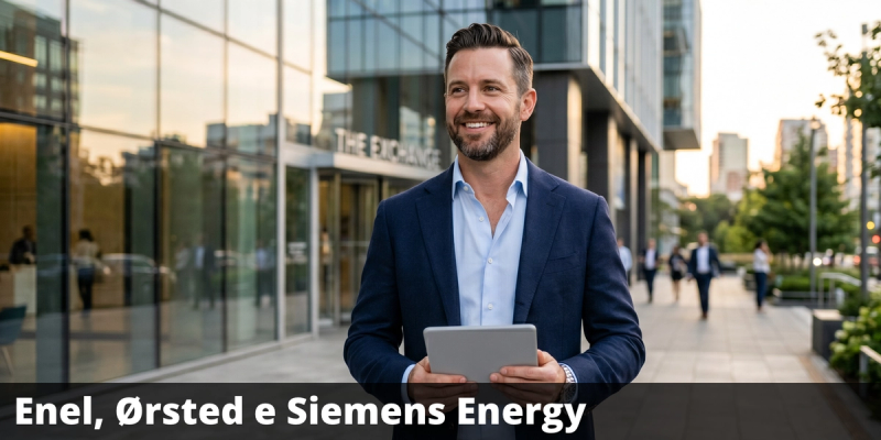 Possibile premio del 21,10% annuo con il certificate su Enel, Ørsted e Siemens Energy