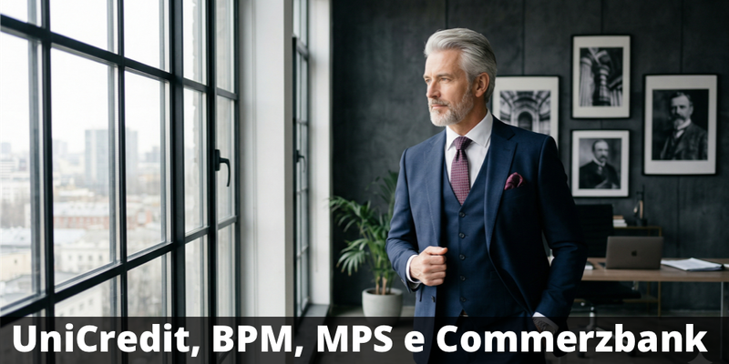 Possibile premio del 13,32% annuo con il certificate su UniCredit, Banco BPM, Banca MPS e Commerzbank