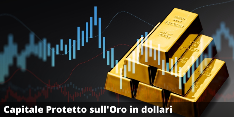 Possibile premio fino al 45% con il Certificate a Capitale Protetto sull'Oro in dollari